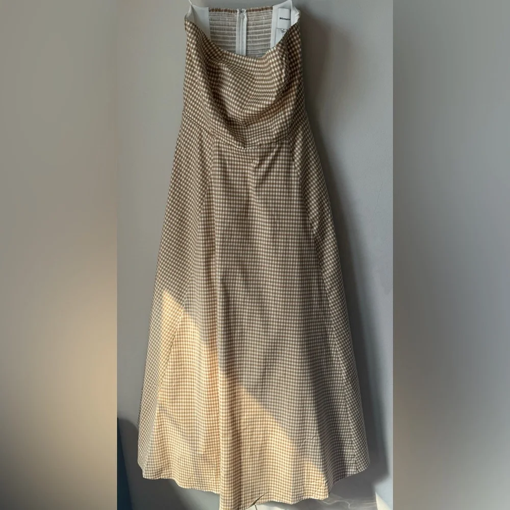 Reformation Astoria Dress in Anzo Check sz 6 - Picture 2 of 4